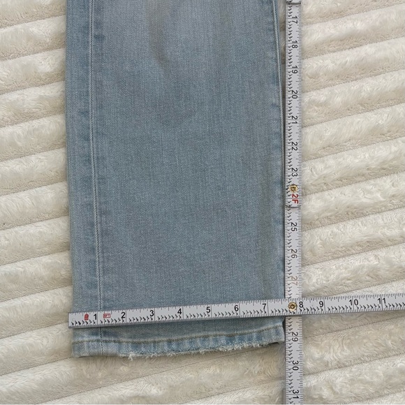 AYR The Sugar Jeans Straight Leg High Rise Light Wash Size 30 - Picture 10 of 10